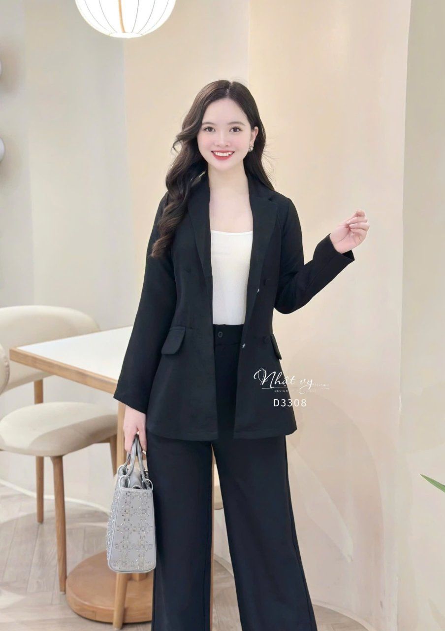 Set bộ vest tay dài - D3308