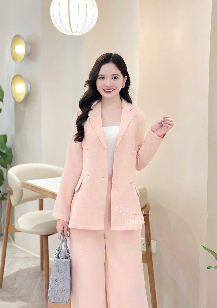 Set bộ vest tay dài - D3308
