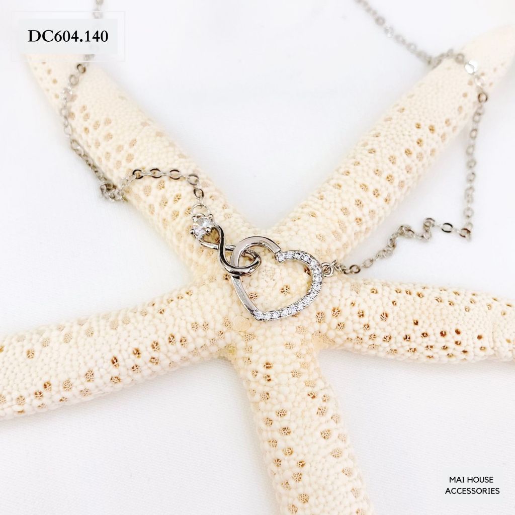DÂY CHUYỀN TRÁI TIM VÔ CỰC - DC604