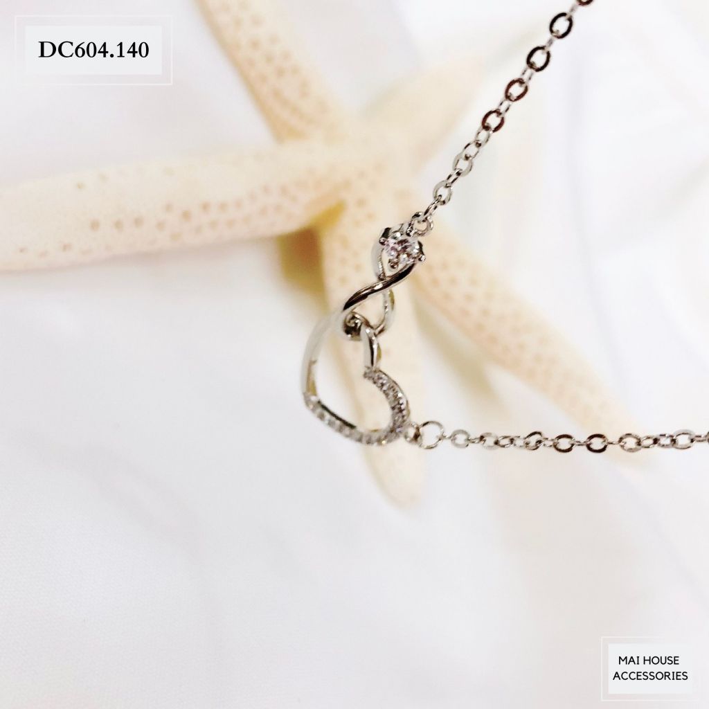 DÂY CHUYỀN TRÁI TIM VÔ CỰC - DC604