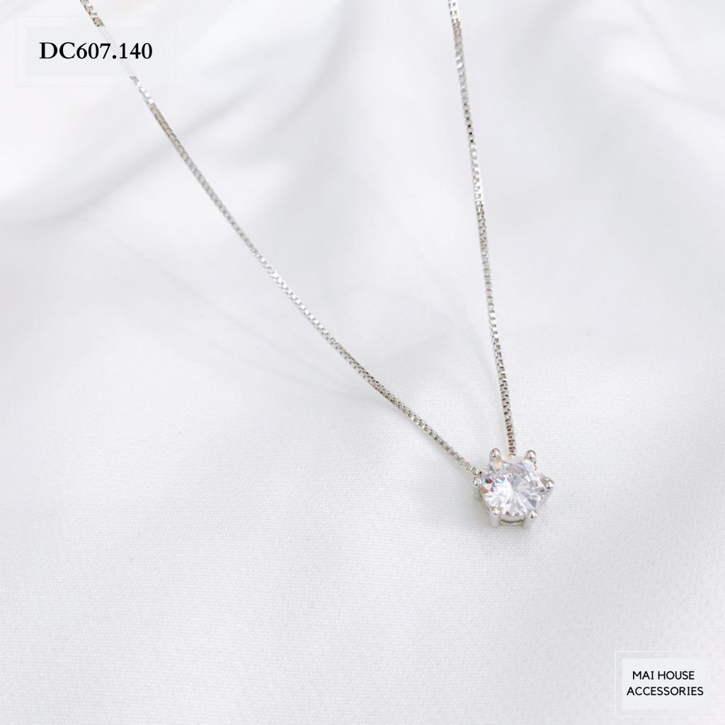 DÂY CHUYỀN MẶT ĐÁ SANG TRỌNG - DC607
