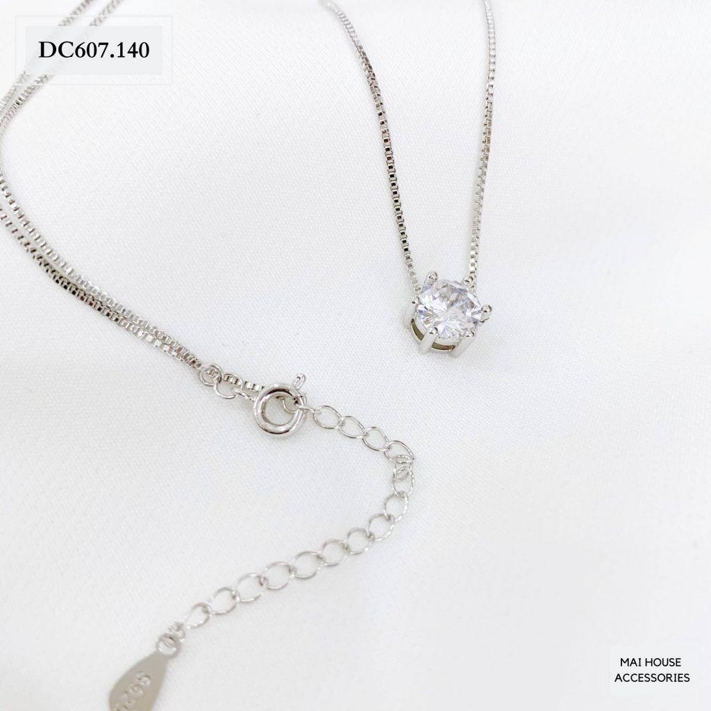 DÂY CHUYỀN MẶT ĐÁ SANG TRỌNG - DC607