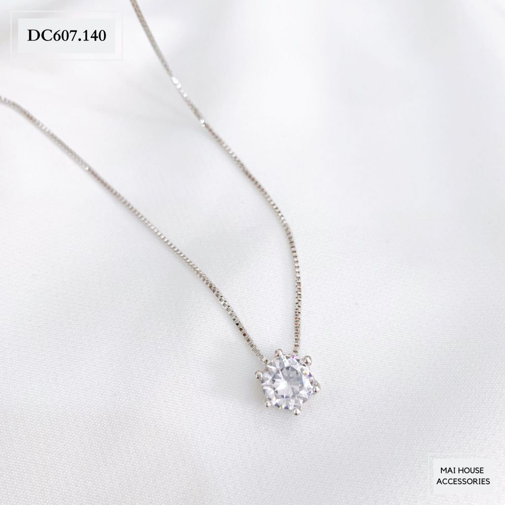 DÂY CHUYỀN MẶT ĐÁ SANG TRỌNG - DC607