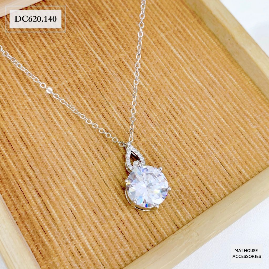 DÂY CHUYỀN 1 VIÊN ĐÁ SANG TRỌNG - DC620
