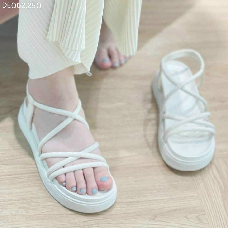 Giày Sandal Chéo Dây Tròn - DE062