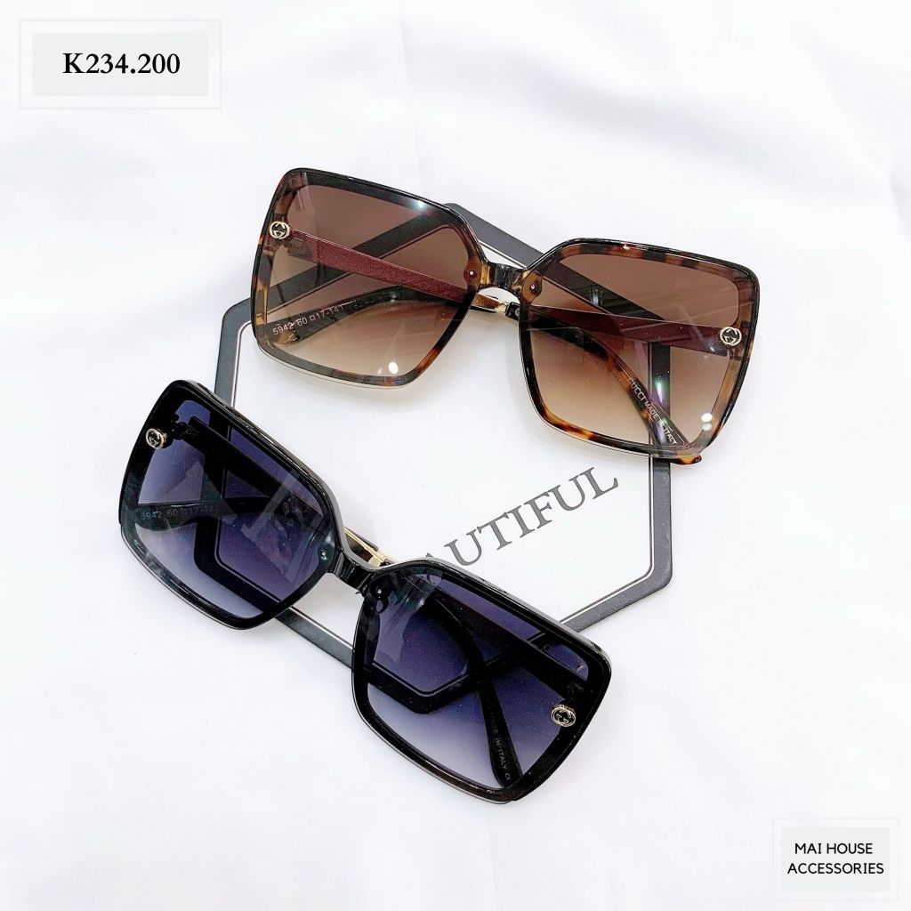 KÍNH GỌNG MỎNG GUCCI - K234