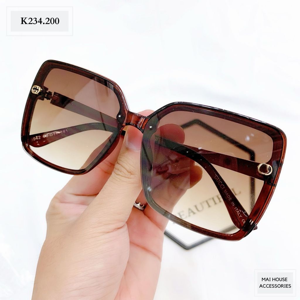 KÍNH GỌNG MỎNG GUCCI - K234