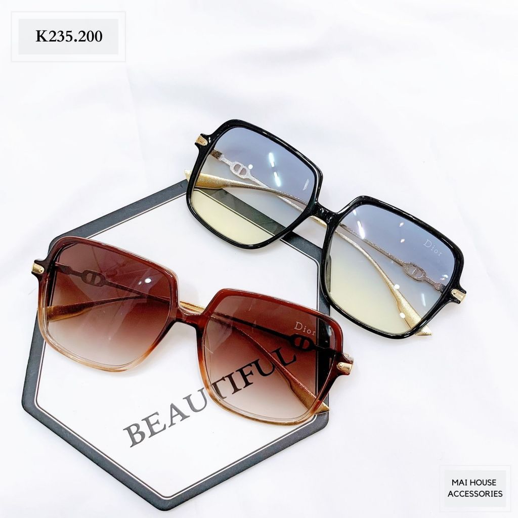 KÍNH DIOR GỌNG MỎNG SANG CHẢNH - K235