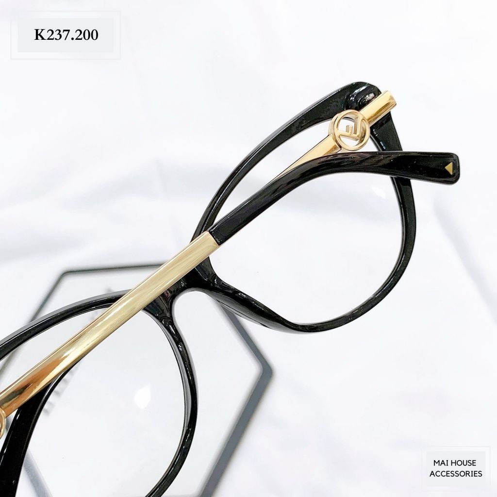 KÍNH FENDI MẮT MÈO GIẢ CẬN - K237