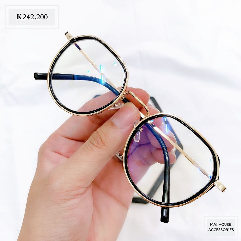 KÍNH VIỀN TRONG SUỐT GIẢ CẬN - K242
