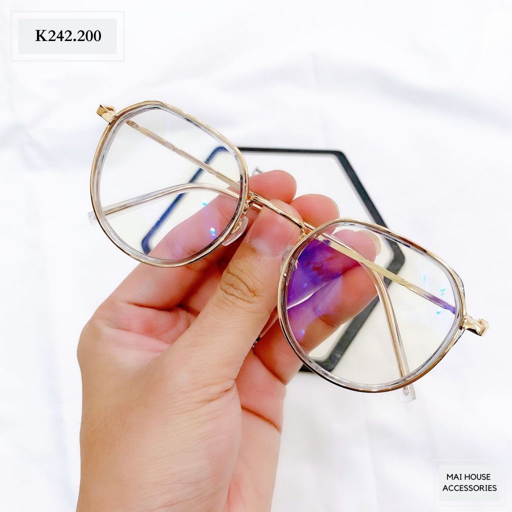 KÍNH VIỀN TRONG SUỐT GIẢ CẬN - K242