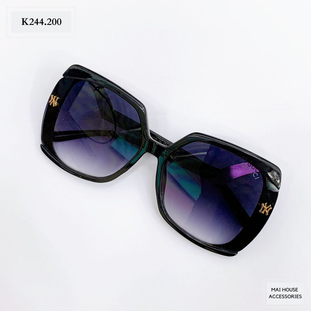 KÍNH GUCCI VIỀN 2 BÊN - K244