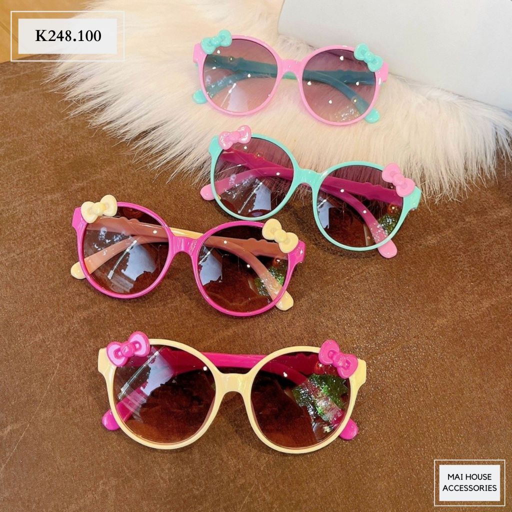 KÍNH TRẺ EM CÓ NƠ NHIỀU MÀU - K248