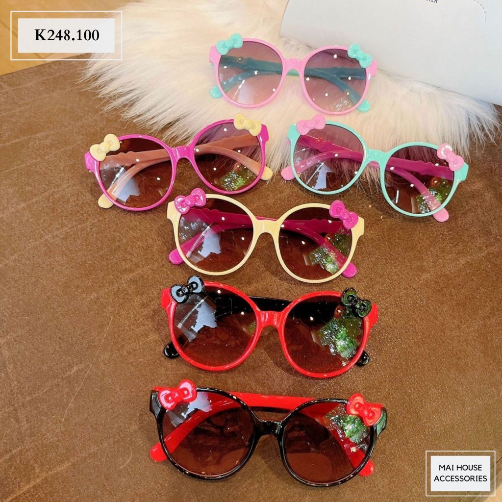 KÍNH TRẺ EM CÓ NƠ NHIỀU MÀU - K248