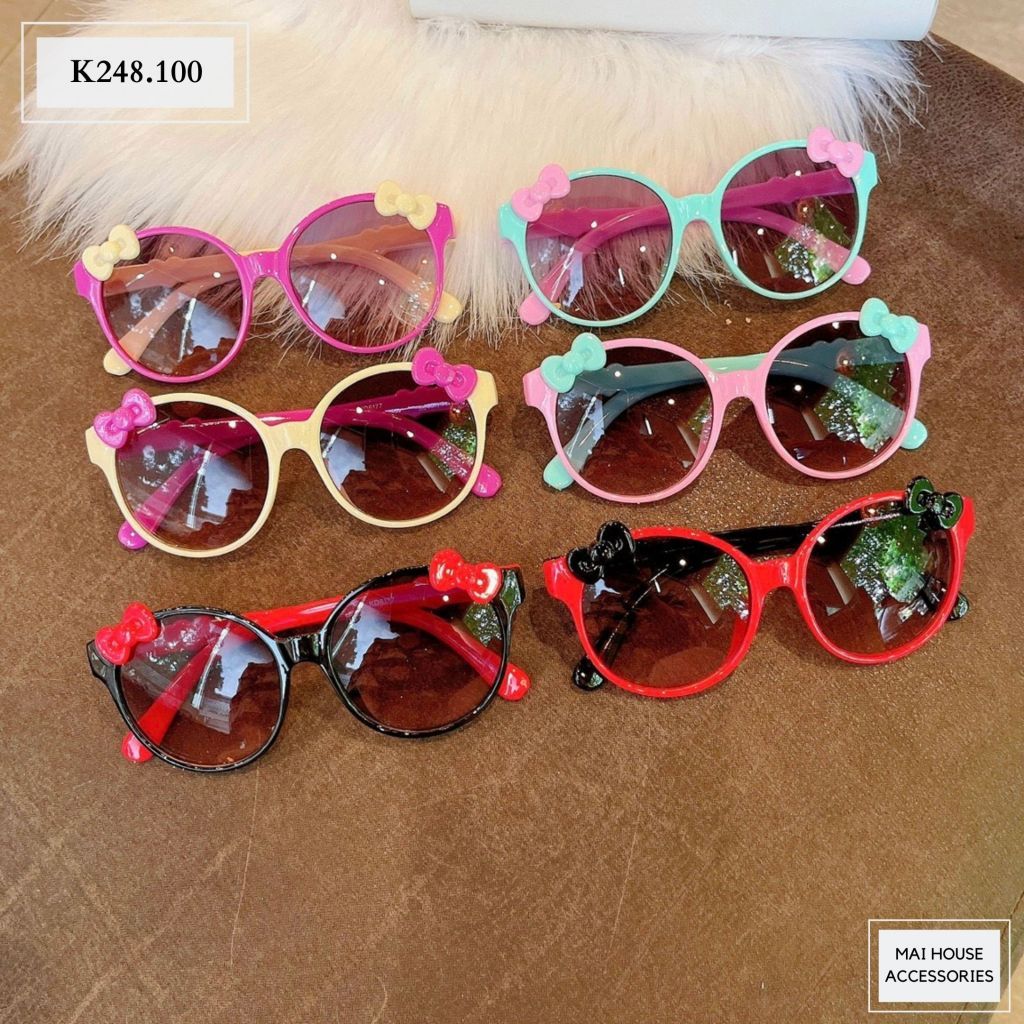 KÍNH TRẺ EM CÓ NƠ NHIỀU MÀU - K248