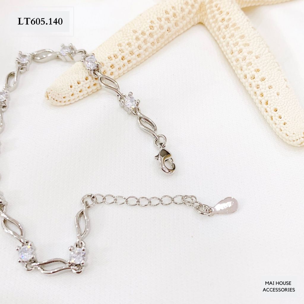 LẮC TAY XOẮN PHỐI HẠT ĐÁ - LT605