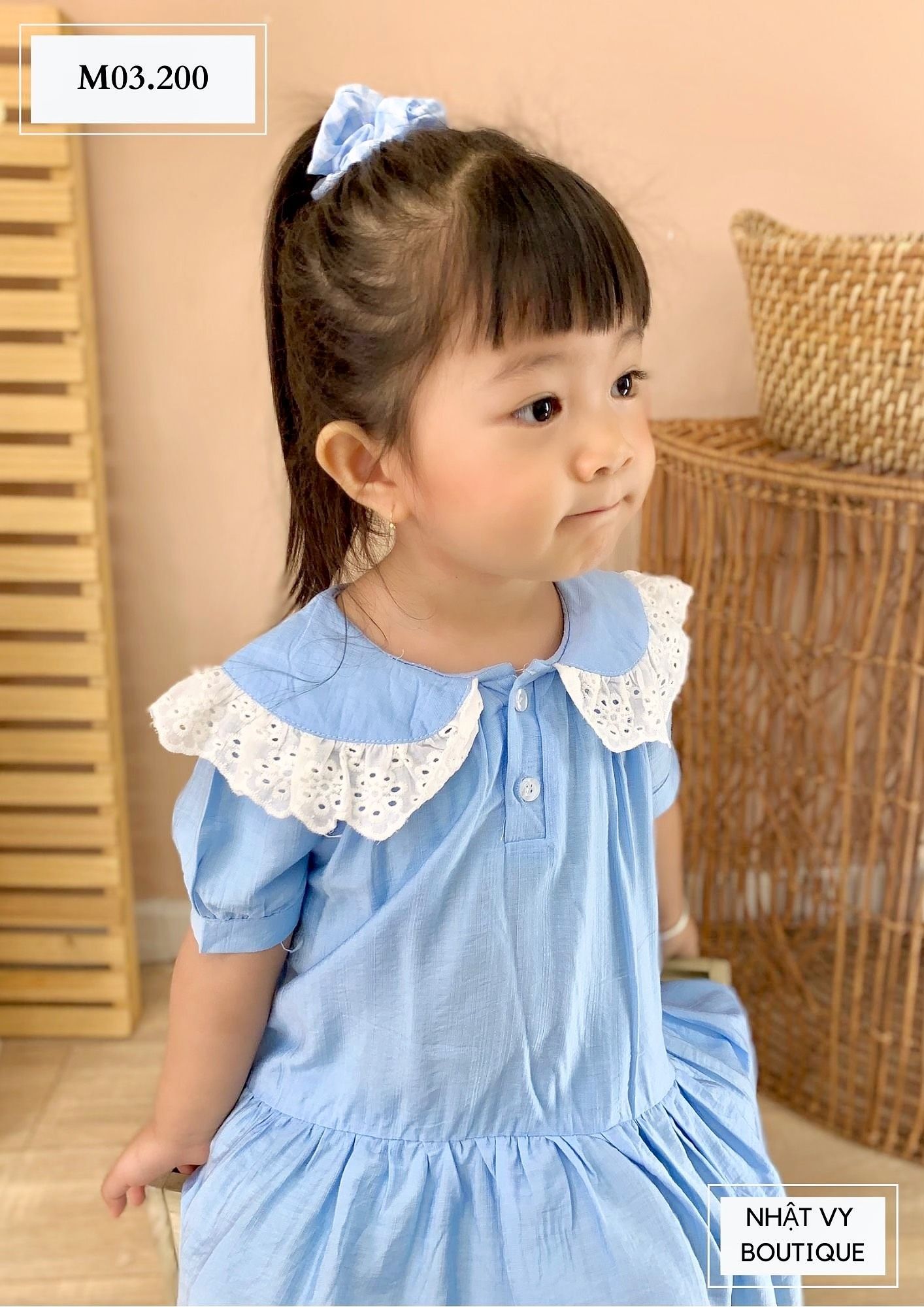 ĐẦM BÉ CỔ PHỐI BÈO - M03