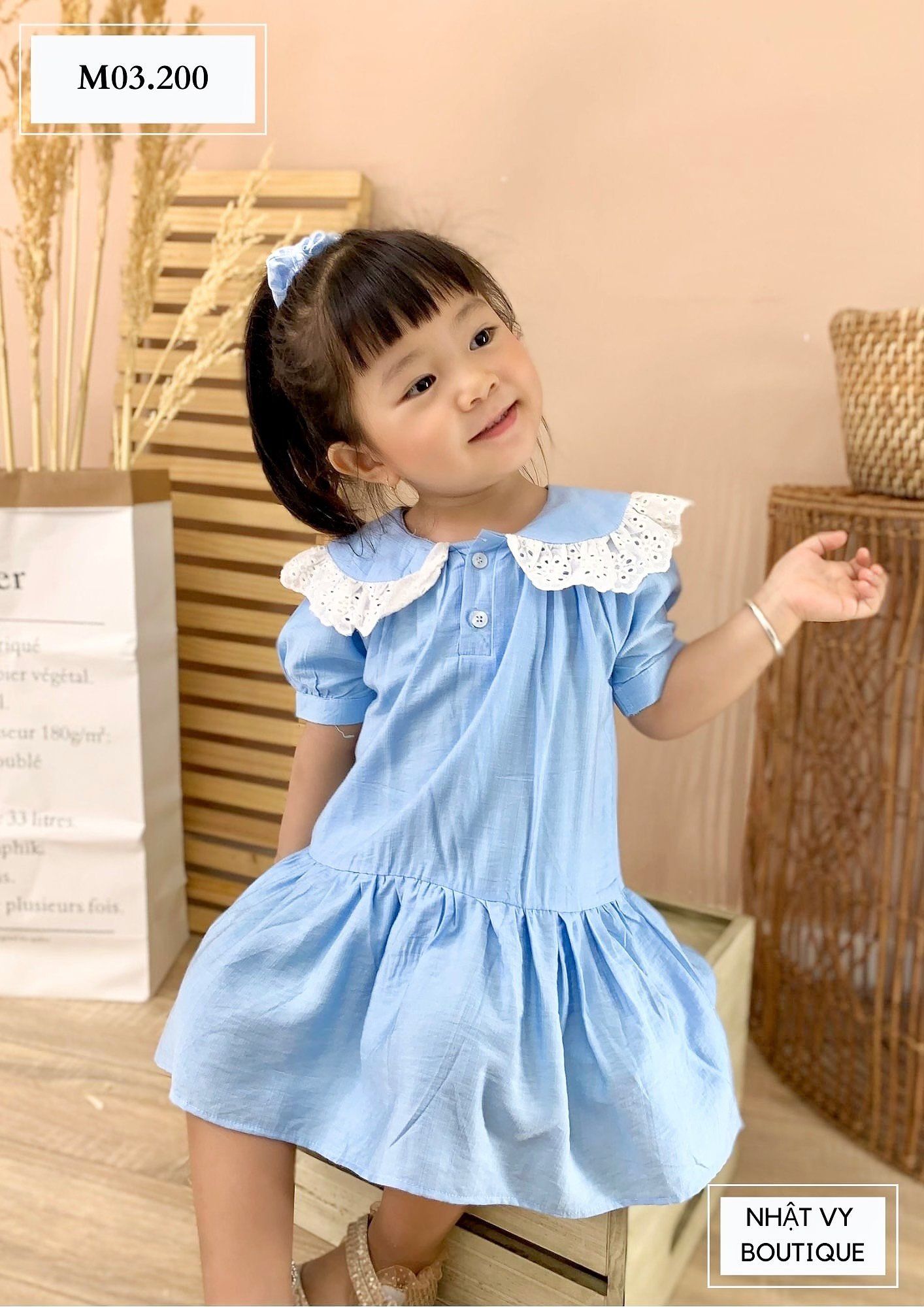 ĐẦM BÉ CỔ PHỐI BÈO - M03