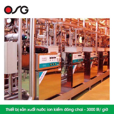 Thiết bị sản xuất nước ion kiềm đóng chai