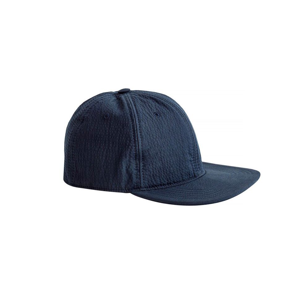 Seersucker Baseball Cap