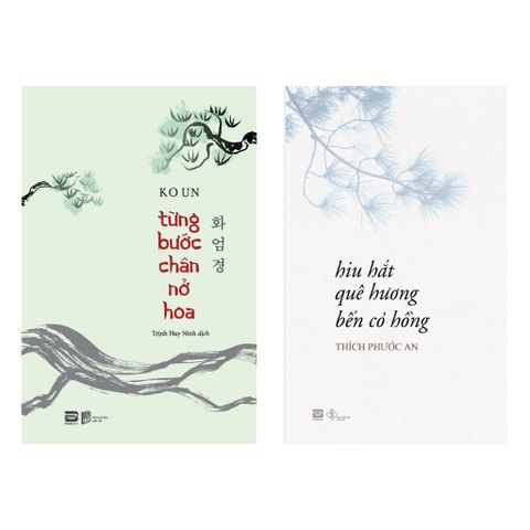 COMBO: TỪNG BƯỚC CHÂN NỞ HOA + HIU HẮT QUÊ HƯƠNG BẾN CỎ HỒNG