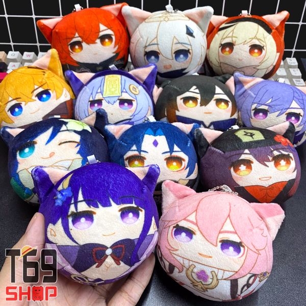 Móc khóa plushie mochi game Genshin Impact