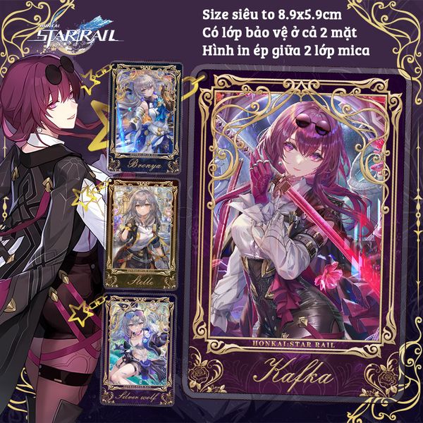 Móc khóa mica game Honkai Star Rail - Luxury ver