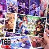 Hộp postcard bưu thiếp Genshin Impact, Honkai Impact, Jujutsu Kaisen, Kimetsu no Yaiba và nhiều anime khác