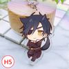 Móc khóa mica game Touken Ranbu - Nhóm 2