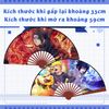 Quạt xếp cầm tay game Genshin Impact và nhiều mẫu Anime khác (Size lớn)