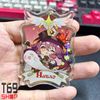 Móc khóa mica game Genshin Impact - Cute card ver