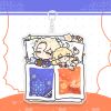Móc khóa mica game Genshin Impact - Sleeping ver