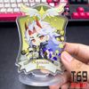 Tượng Standee mica game Genshin Impact - Cute card ver