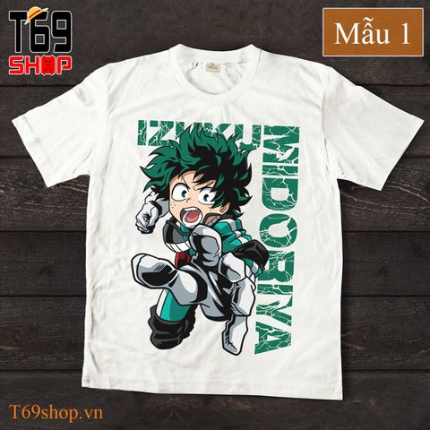 Áo thun anime My Hero Academia (Có nhiều mẫu)