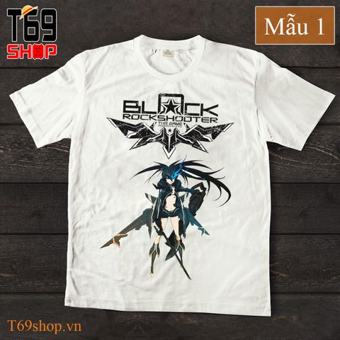 Áo thun anime Black Rock Shooter (Có nhiều mẫu)