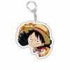 Móc khóa mica anime One Piece - Nhóm 3