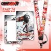 Dây đeo thẻ tên/móc khóa dây strap anime Chainsaw Man (Có kèm theo bảng tên)