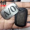 Dây chuyền Gangsta - Nicolas Brown Dog Tag