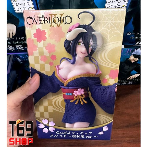 [Chính hãng] Mô hình Albedo - Coreful Figure - Sakura Wasou Ver - anime Overlord (Taito)