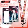Dây đeo thẻ tên/móc khóa dây strap anime Chainsaw Man (Có kèm theo bảng tên)