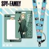 Dây đeo thẻ tên/móc khóa dây strap anime Spy x Family (Có kèm theo bảng tên)