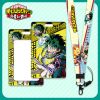 Dây đeo thẻ tên/móc khóa dây strap anime My Hero Academia (Có kèm theo bảng tên)