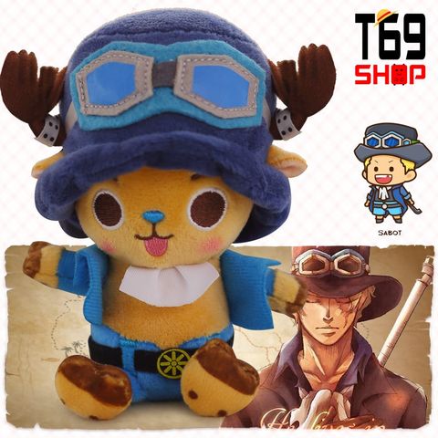 Gấu bông Chopper cosplay Sabo - anime One Piece