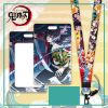 Dây đeo thẻ tên/móc khóa dây strap anime Kimetsu no Yaiba (Có kèm theo bảng tên)