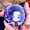 Huy hiệu anime Kimetsu no Yaiba - Chibi ver (Size 5.8cm)