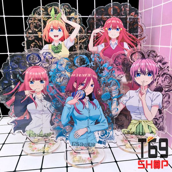 Tượng Standee mica anime Gotoubun no Hanayome