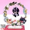 Tượng Standee mica game Honkai Star Rail - Tea Party ver