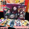Full box - Hộp thẻ nhân phẩm anime game Genshin Impact,  Kimetsu no Yaiba , Jujutsu Kaisen , Jojo , Conan , Dragon Ball