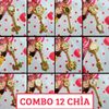 Combo 12 móc chìa khóa cung hoàng đạo Lucy anime Fairy Tail