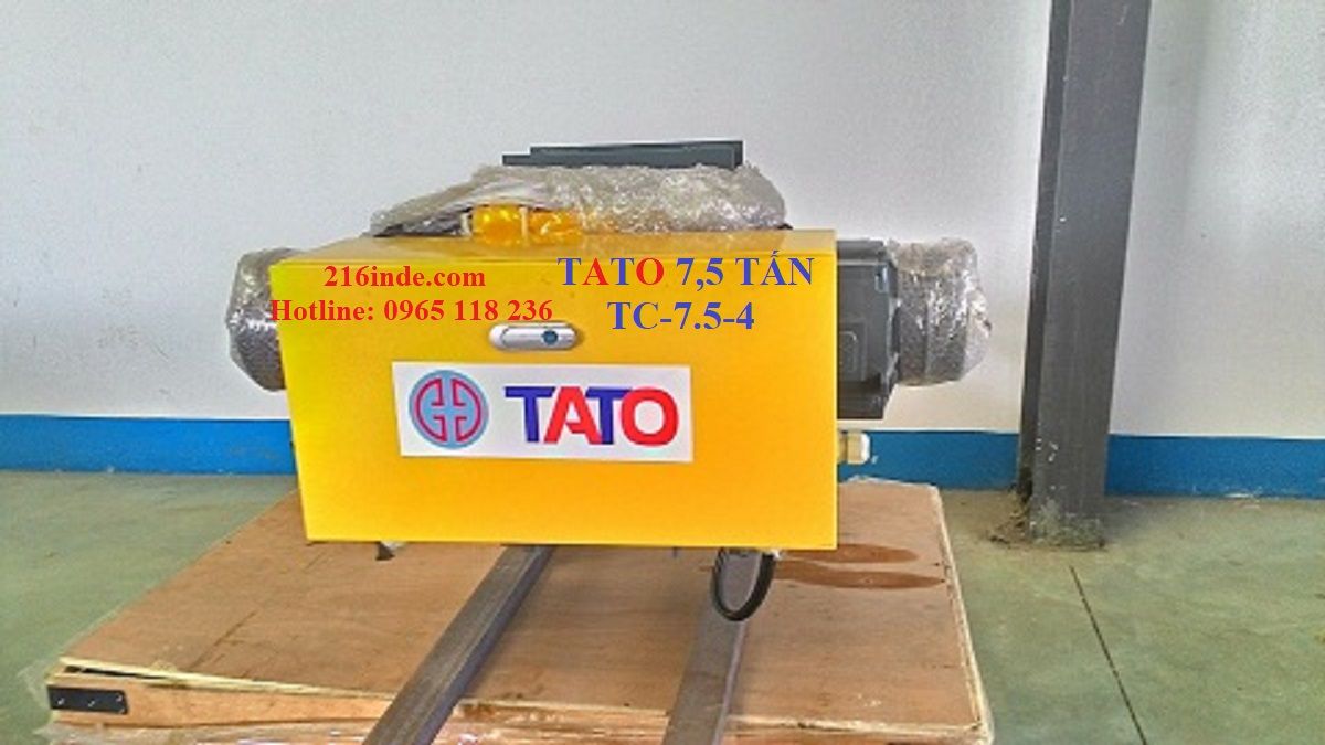 Palang TATO dầm đơn 7,5 tấn